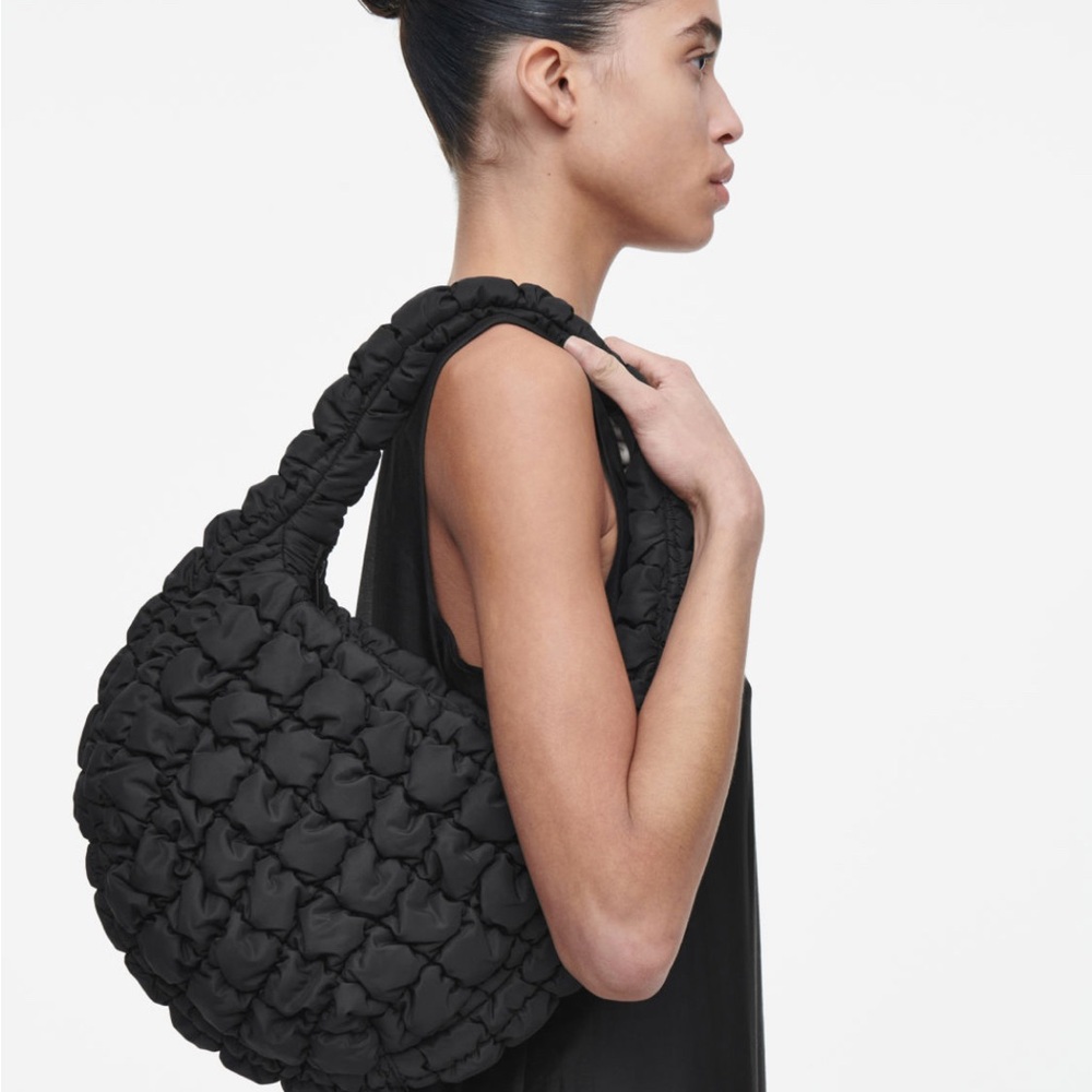 COSBlack Quilted Mini Bag